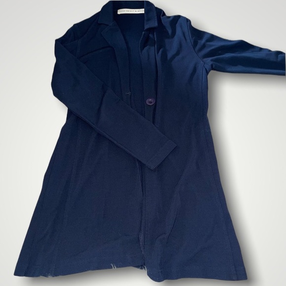 Fenn Wright Manson long sleeve navy blue cardigan - Picture 5 of 8